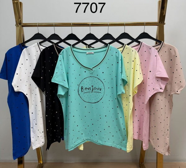 Bluzki damskie Roz Standard, Mix kolor Paczka 10 szt